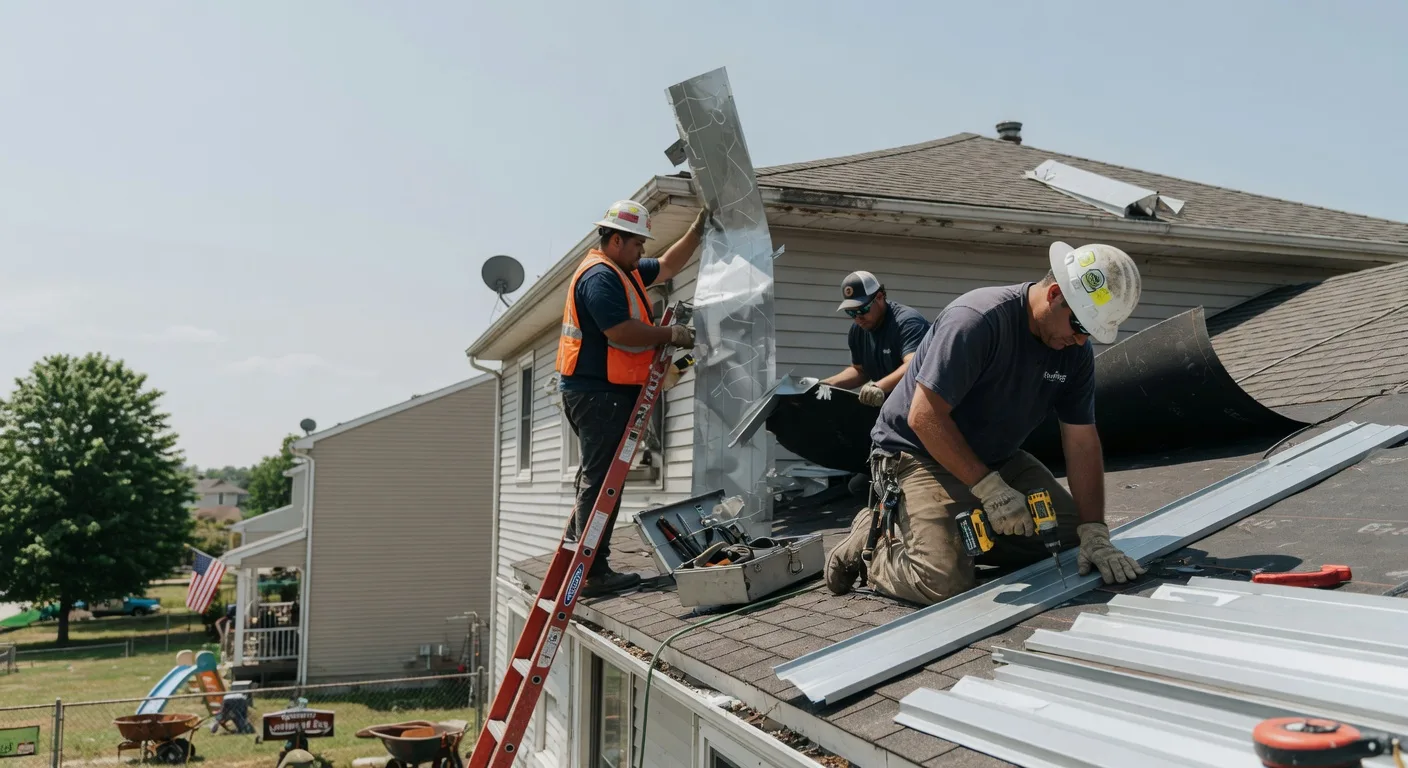 Metal Roofing Installation in Sallis, MS near me